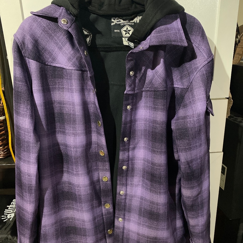 Sessions purple jacket women’s size M